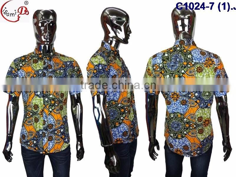 C1024 Factory price Multicolored newest popular loose comfortable color special pattern long dress soft material African dress