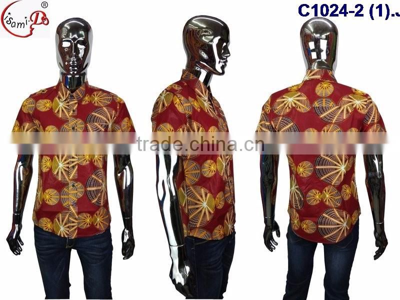 C1024 Factory price Multicolored newest popular loose comfortable color special pattern long dress soft material African dress