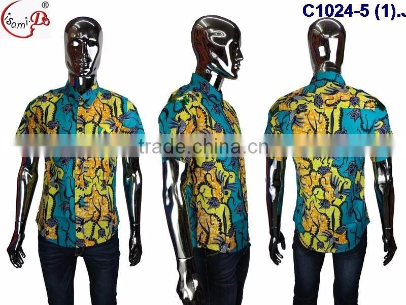 C1024 Factory price Multicolored newest popular loose comfortable color special pattern long dress soft material African dress