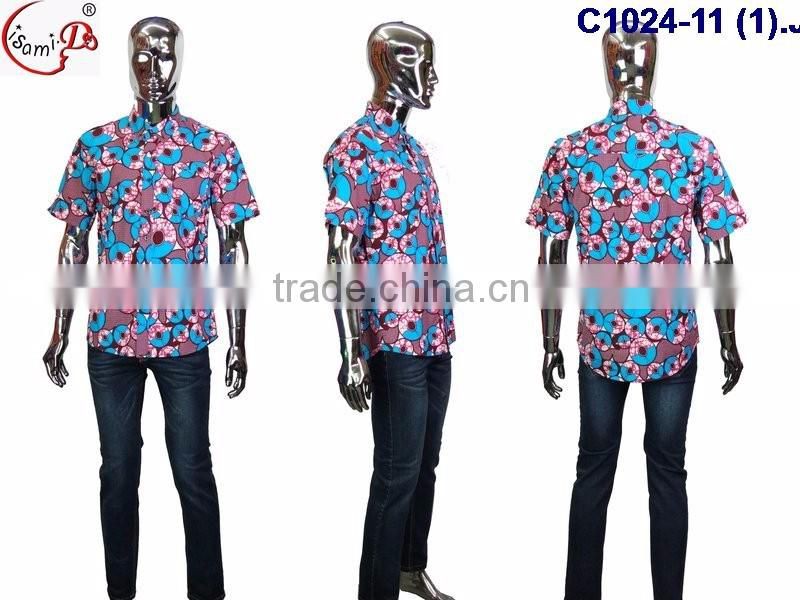 C1024 Factory price Multicolored newest popular loose comfortable color special pattern long dress soft material African dress