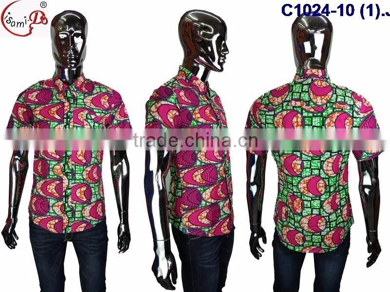 C1024 Factory price Multicolored newest popular loose comfortable color special pattern long dress soft material African dress