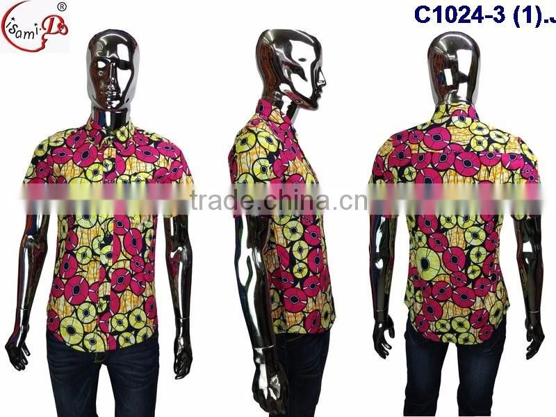 C1024 Factory price Multicolored newest popular loose comfortable color special pattern long dress soft material African dress
