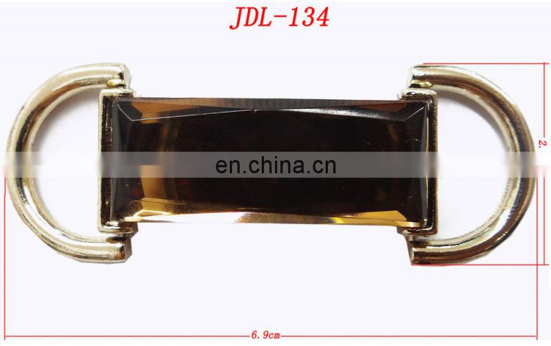 gold wedding chair sash rhinestone buckle