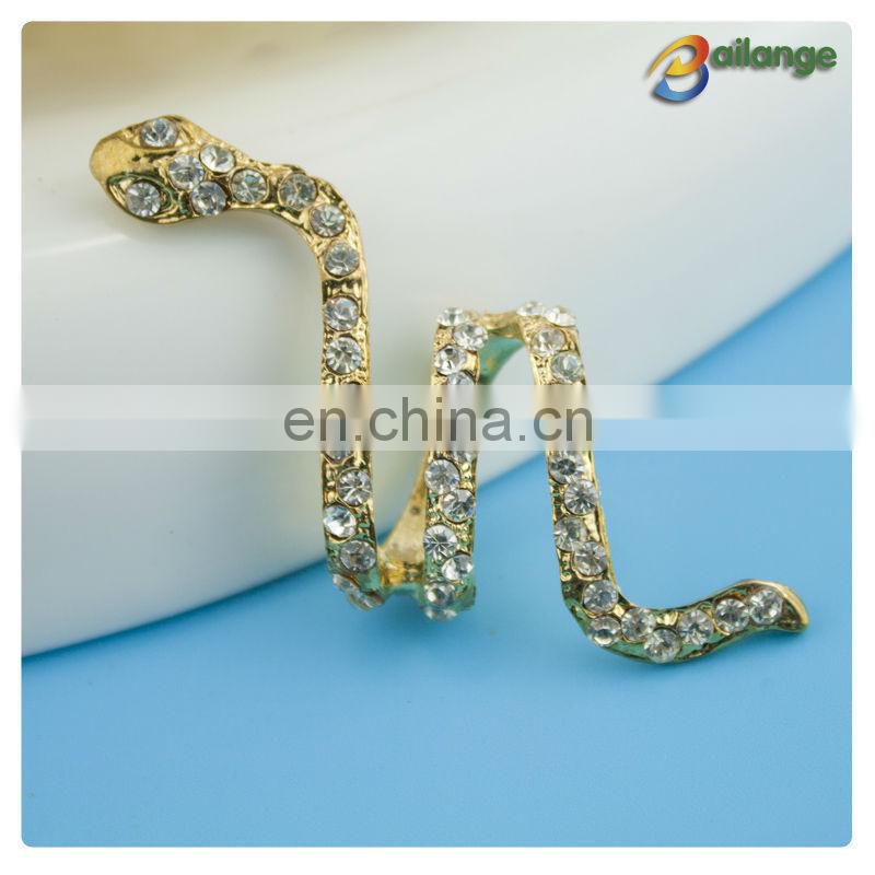 Bailange mixed colors star rhinestone buckle sliders