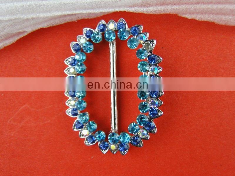 rhinestone buckles ribbon slider