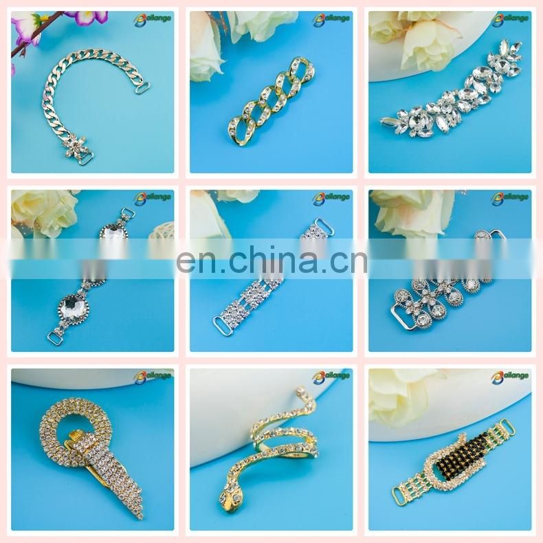 Bailange wholesale rhinestone belt buckle clasp belt buckle for wedding dresses