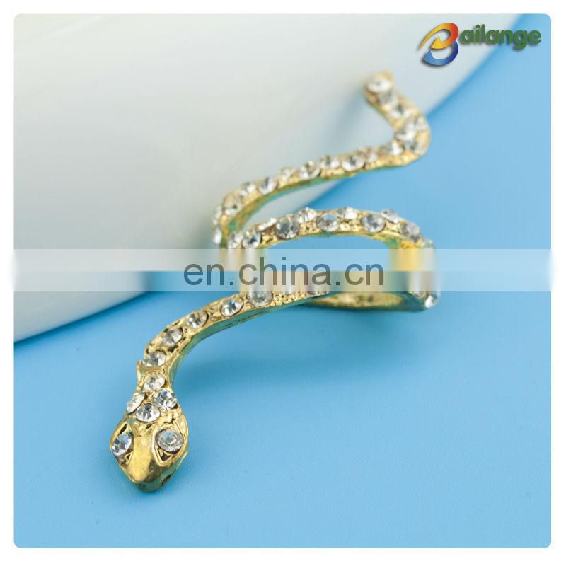 Bailange mixed colors star rhinestone buckle sliders