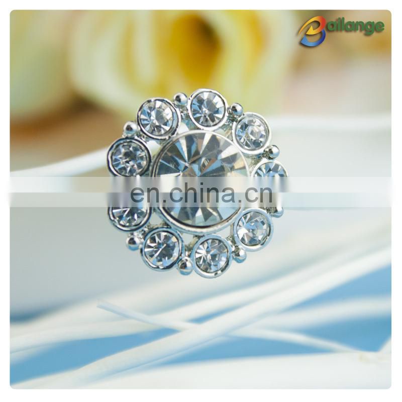 rhinestone buckle slider for wedding invitations