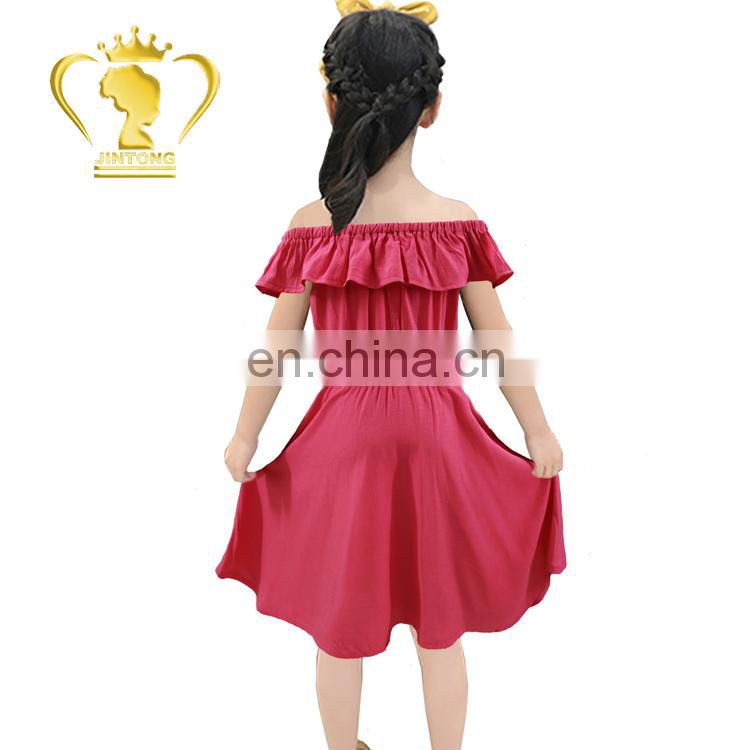 Factory hot sale new design baby princess dress girls 2017
