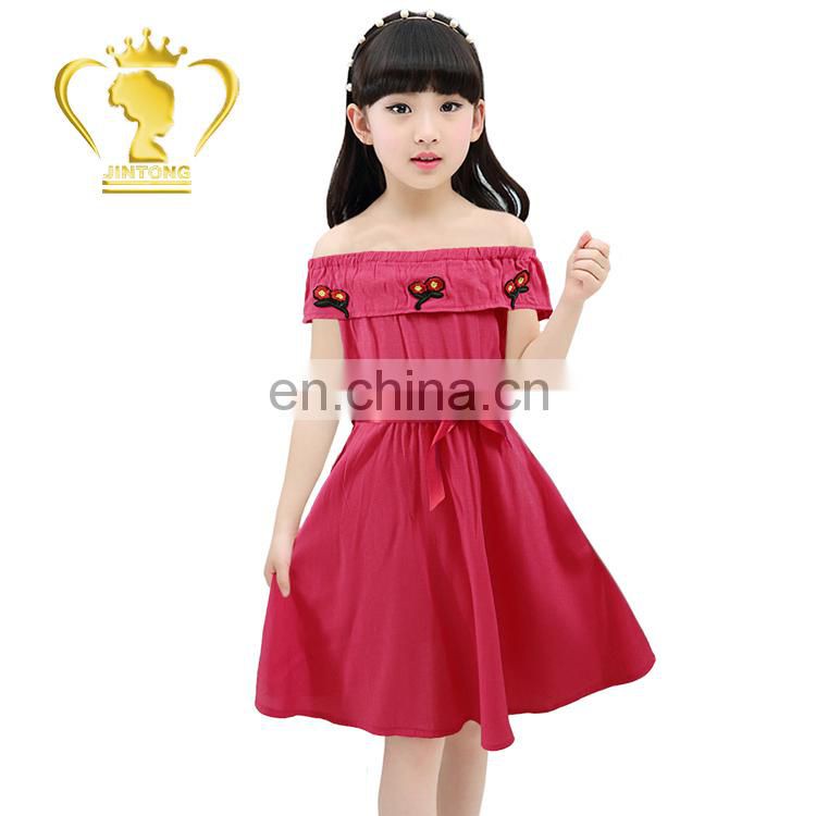 Factory hot sale new design baby princess dress girls 2017