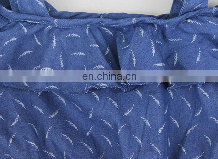 Hot selling imported kids dress clothes photo dresses