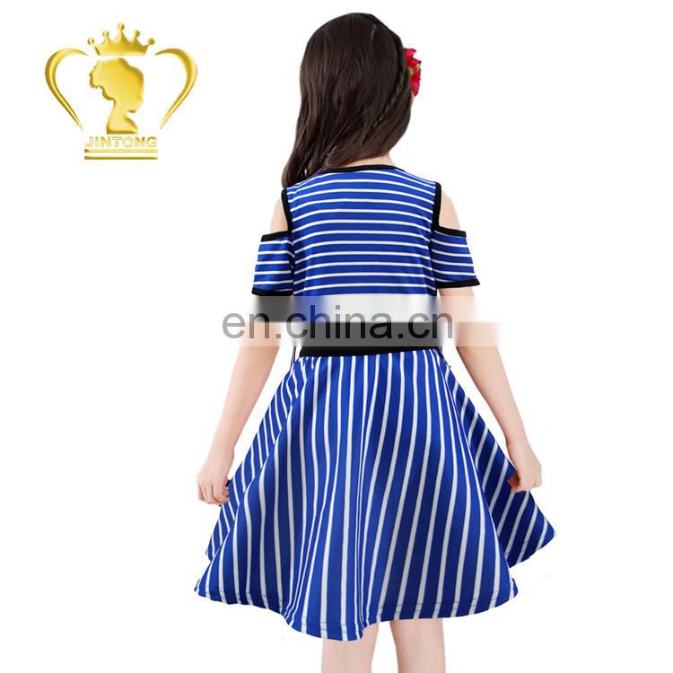 4-13 years old girl dress design one piece girls party dresses
