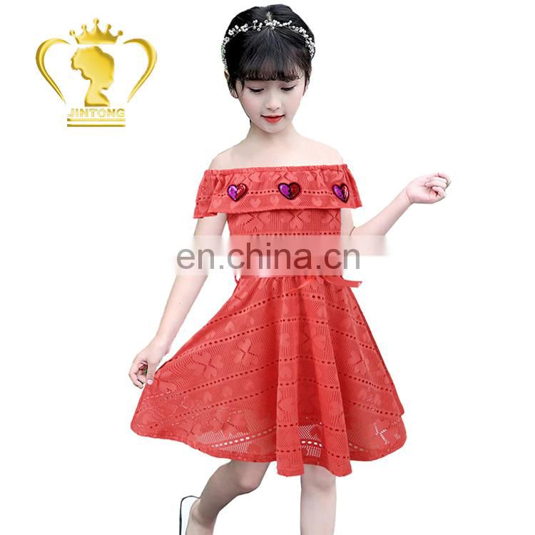 High quality 8 years baby girl party dress design dresses in bangalore 2017