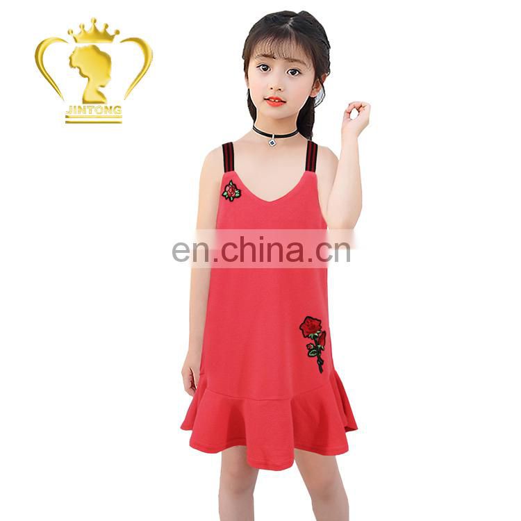 2017 wholesale summer girl vietnam kids children clothing
