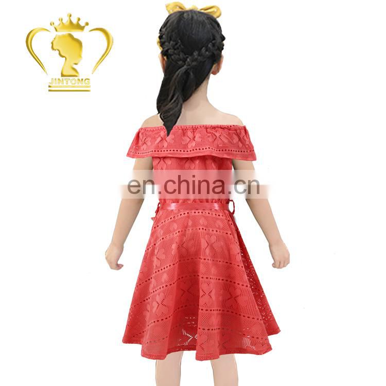 High quality 8 years baby girl party dress design dresses in bangalore 2017
