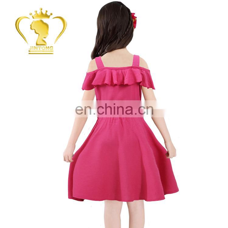 2017 korean girl lace frock design baby princess dress