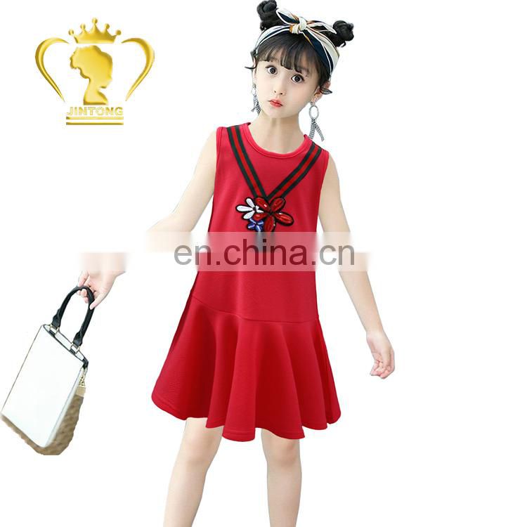 Factory direct supply hot selling kids frocks designs frock 2017