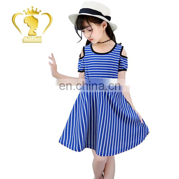 4-13 years old girl dress design one piece girls party dresses