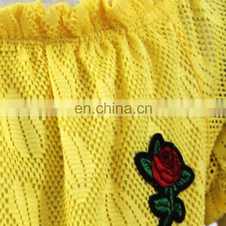 Girl party dress child s wear dress