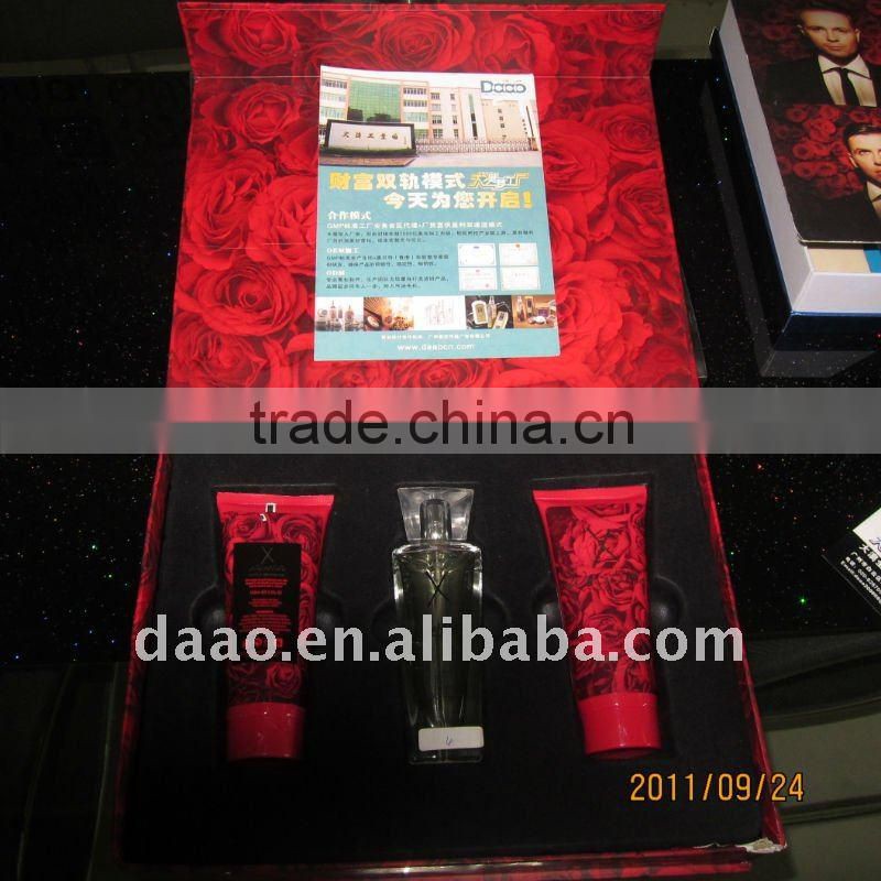Skin care set ; perfume+show gel+ body lotion