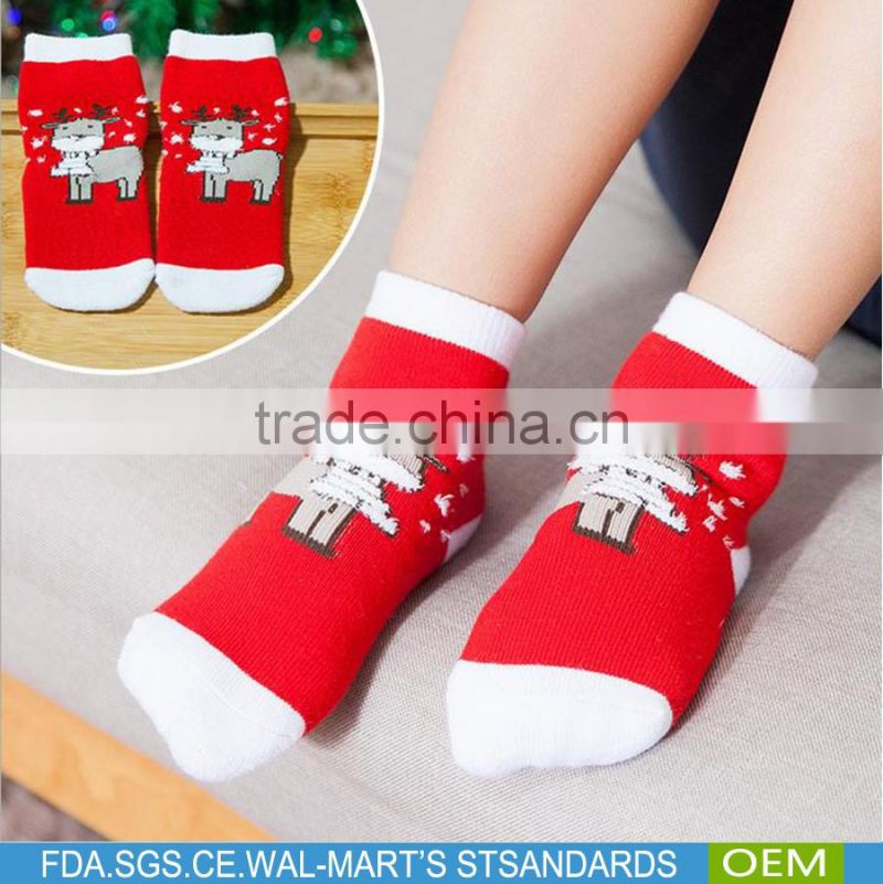 New Arrival Funny Christmas Bulk wholesale knitted Custom socks