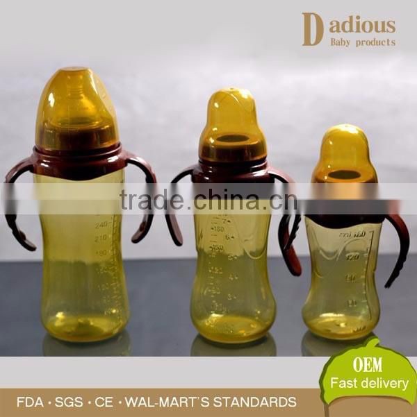 High Quality PP Baby Feeding Bottle With Handle
