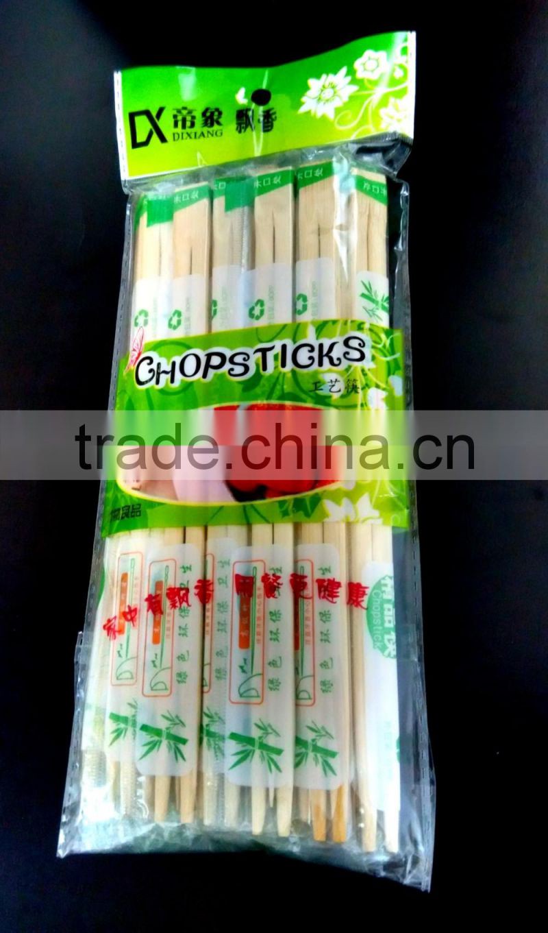 Chinese Bamboo Chopsticks in Polybag