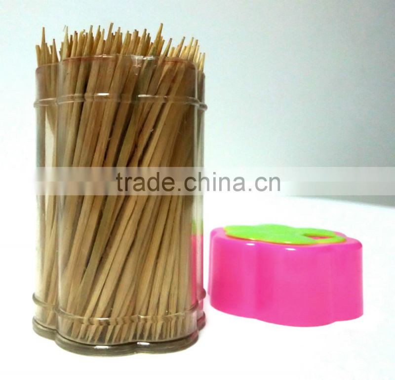 bamboo toothpick in jar high quanlity toothpick wholesale