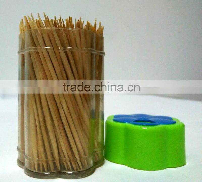 bamboo toothpick in jar high quanlity toothpick wholesale