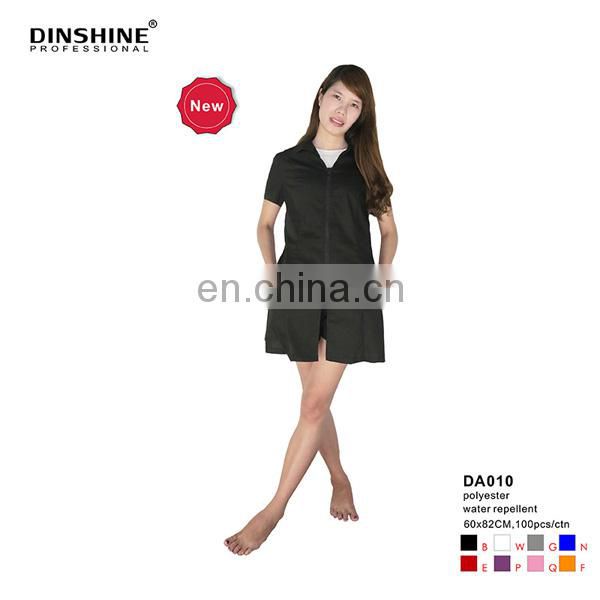 2017water repellent high quality durable polyester salon tablier salon apron