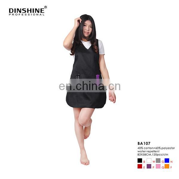2017 high quality hair salon nylon aprons