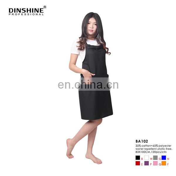 2017 high quality hair salon nylon aprons