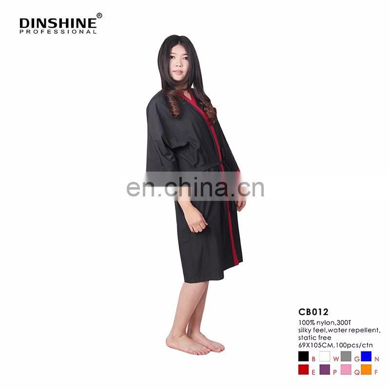 2017 hot new products waterproof black barber apron