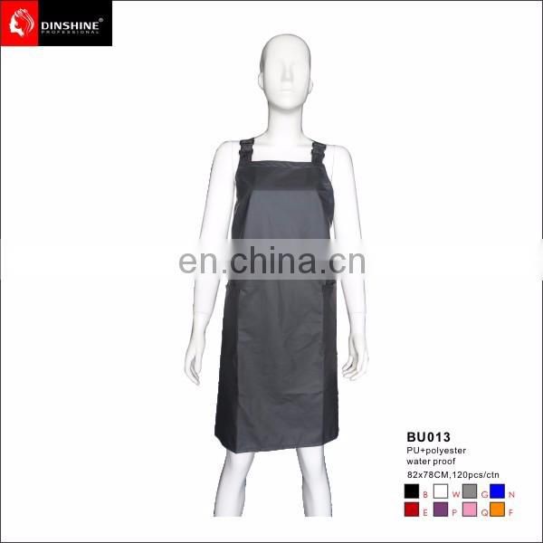 Customized barber jacket hair salon apron for make up salon uniform