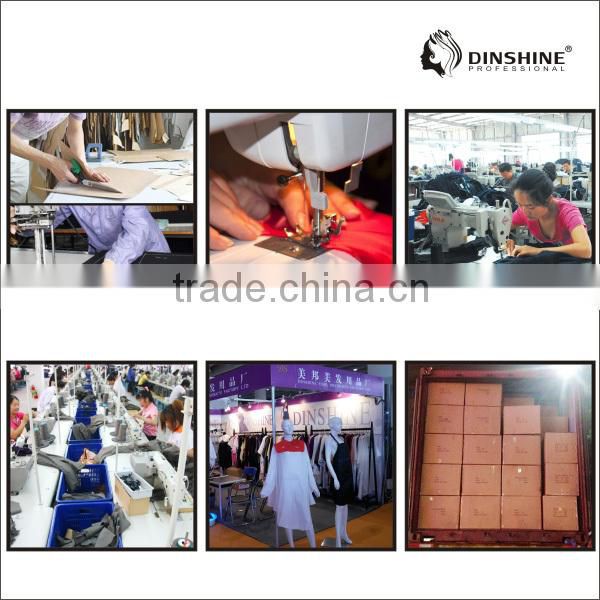 cotton+polyester nail salon uniform barber apron for hairdressing