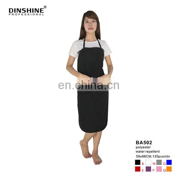2017water repellent high quality durable polyester salon tablier salon apron