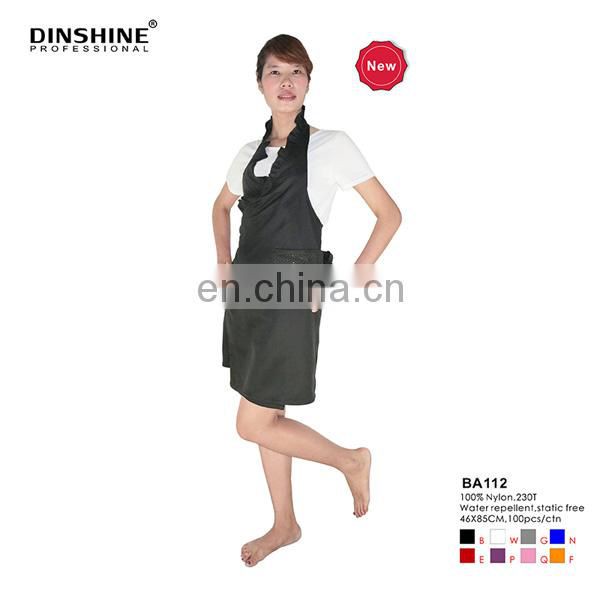 2017water repellent high quality durable polyester salon tablier salon apron