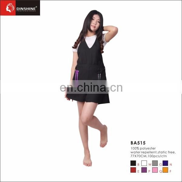 Silvercell Barbers apparel Hair Cutting salon nail uniform Hairdressing Clothes Pink