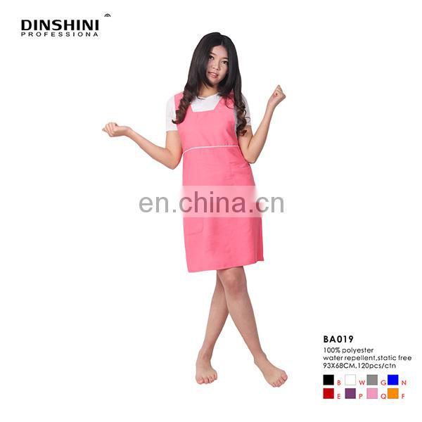 2017 high quality hair salon nylon aprons