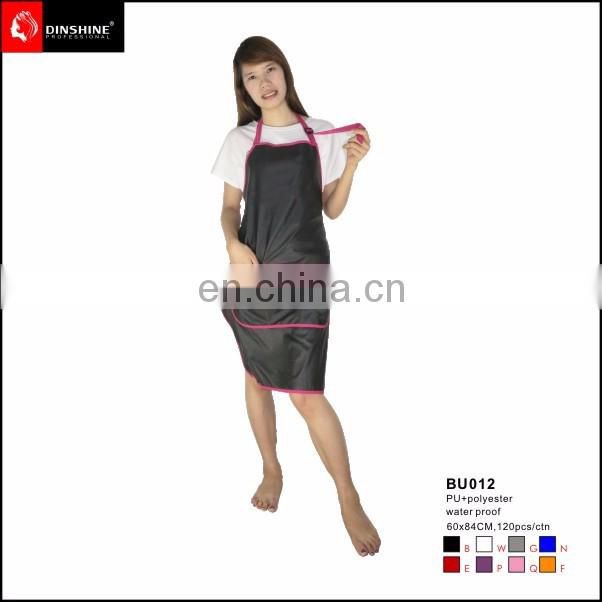 Customized barber jacket hair salon apron for make up salon uniform