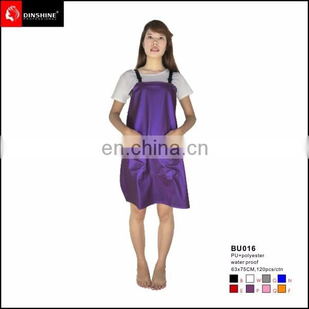 Customized barber jacket hair salon apron for make up salon uniform