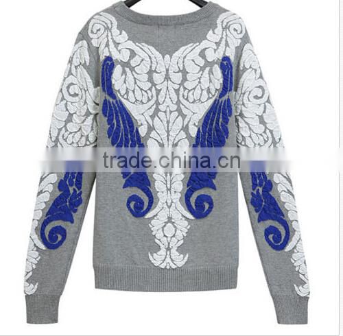 couple knit sweater,western pullover sweater,fashion couple pullover sweater