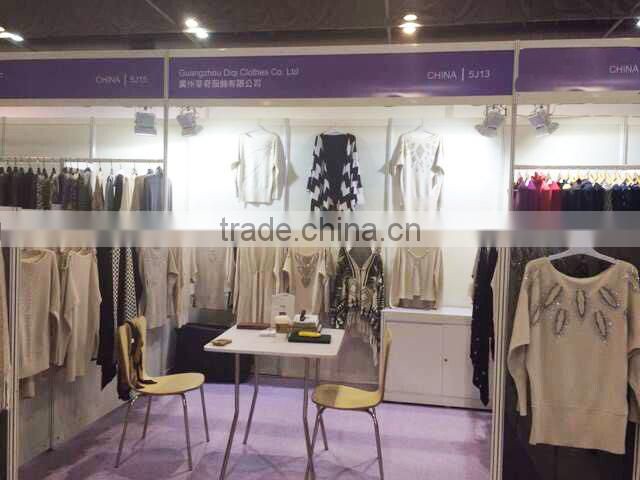 Girl Christmas Santa Embroidered Knitted Pullover Sweater