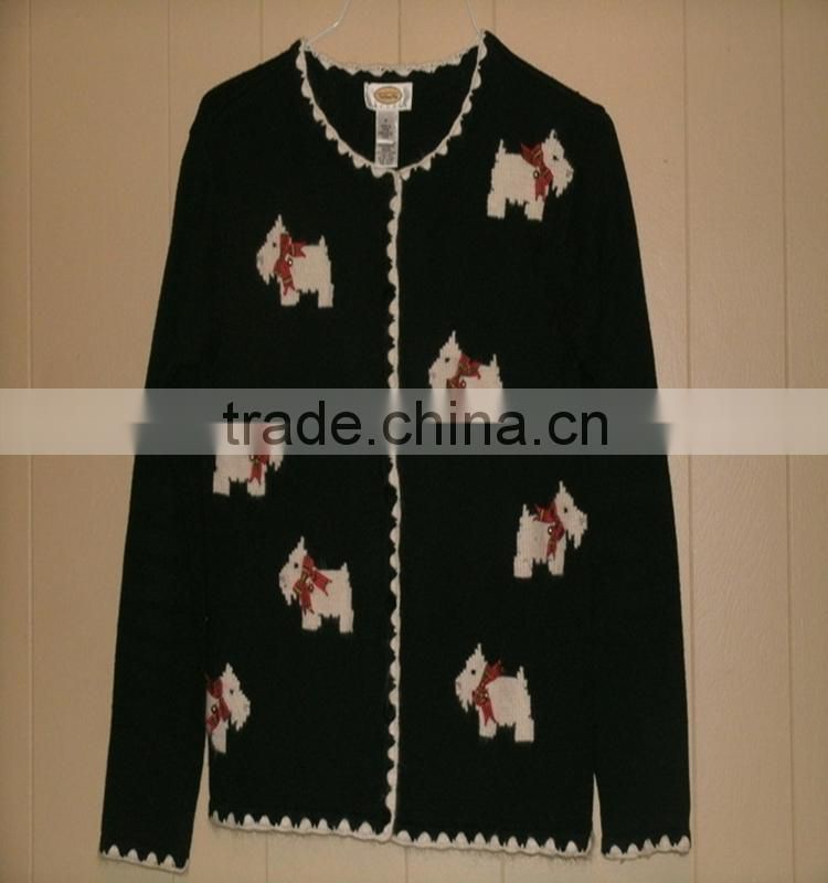 2014 women fashion christmas sweater knitting patterns