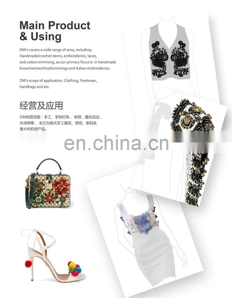 2017 hotest embroidery Smile with sequin patch