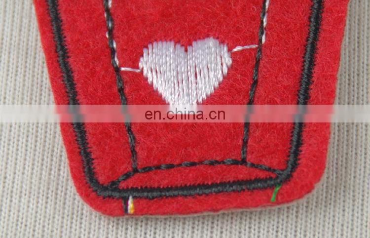 Customized garment woven patches new design embrioded badges