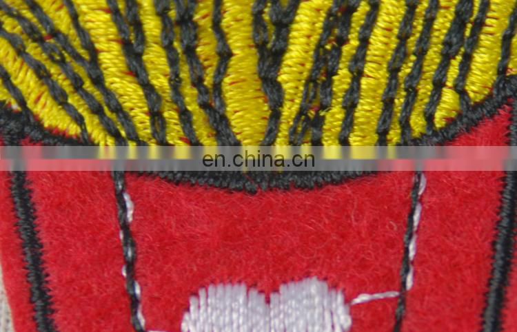 Customized garment woven patches new design embrioded badges