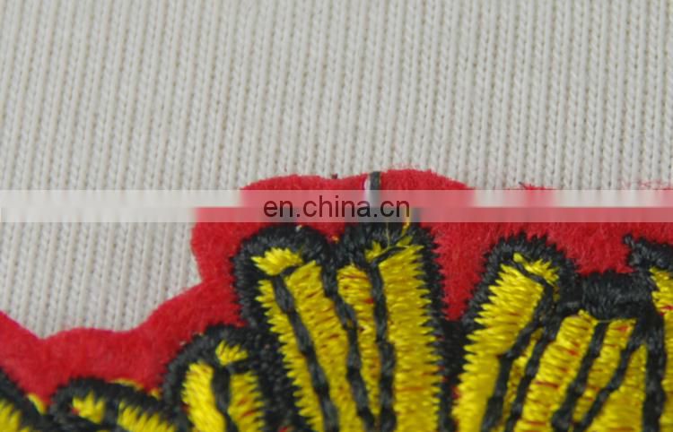 Customized garment woven patches new design embrioded badges