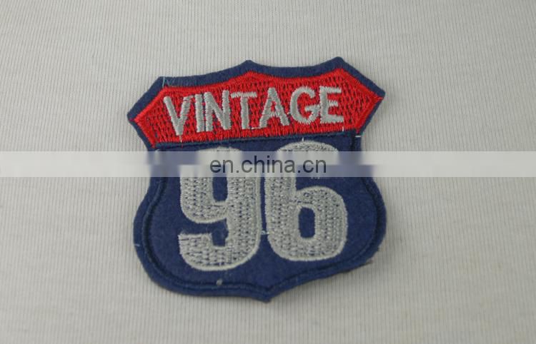 Fancy shoulder mark 3D embroidery patch