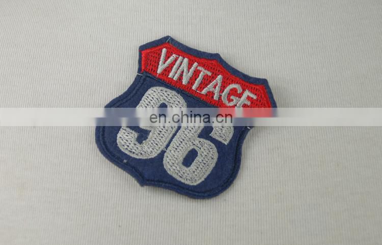Fancy shoulder mark 3D embroidery patch